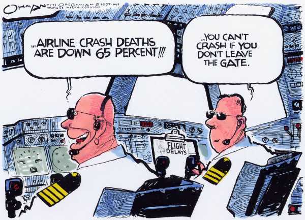 Editorial Cartoon by Jack Ohman, The Oregonian on In Other News
