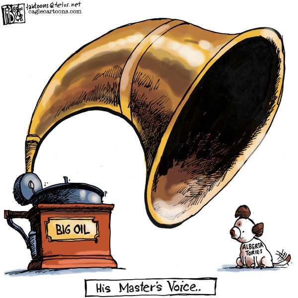 Editorial Cartoon by Tab (Thomas Boldt), Calgary Sun on In Other News