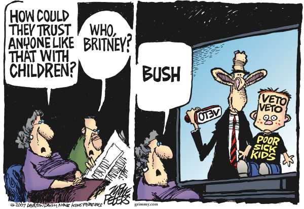 Editorial Cartoon by Mike Peters, Dayton Daily News on In Other News