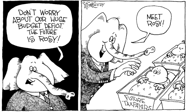 Editorial Cartoon by Signe Wilkinson, Philadelphia Daily News on In Other News