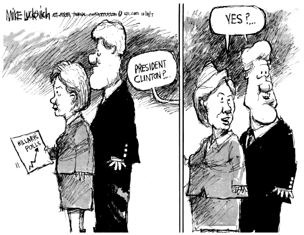 Editorial Cartoon by Mike Luckovich, Atlanta Journal-Constitution on Campaign News