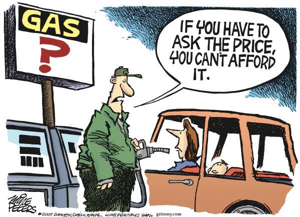Editorial Cartoon by Mike Peters, Dayton Daily News on Foreclosures Hit Record High
