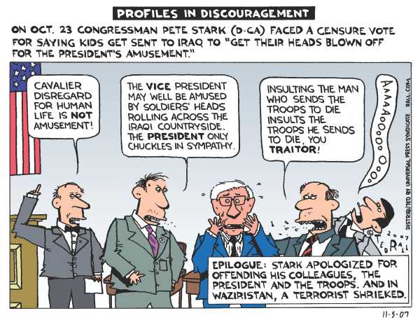 Editorial Cartoon by Ted Rall on Democrats Stay True to Form