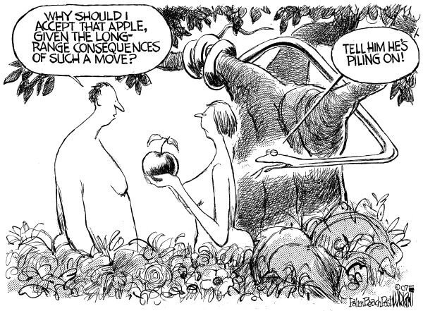 Editorial Cartoon by Don Wright, Palm Beach Post on In Other News