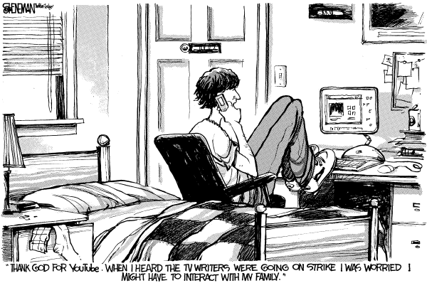 Editorial Cartoon by Drew Sheneman, Newark Star Ledger on In Other News