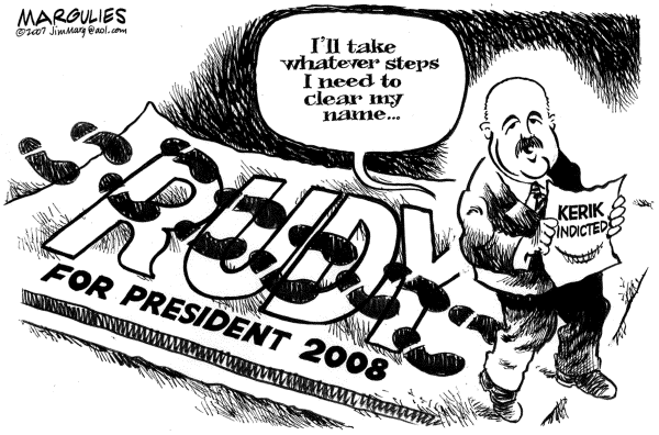 Editorial Cartoon by Jimmy Margulies, The Record, New Jersey on GOP Campaign News