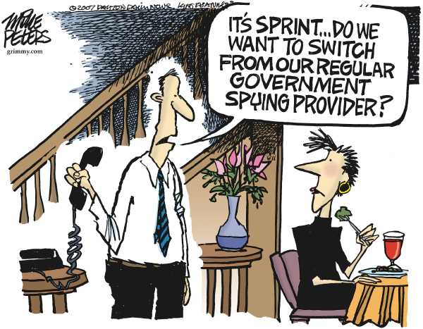 Editorial Cartoon by Mike Peters, Dayton Daily News on Iraq War Costs Rise