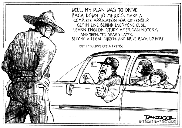 Editorial Cartoon by Jeff Danziger, CWS/CartoonArts Intl. on In Other News