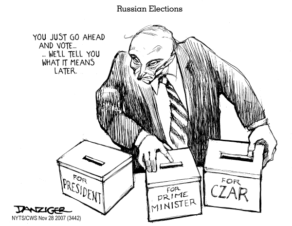 Editorial Cartoon by Jeff Danziger, CWS/CartoonArts Intl. on In Other News