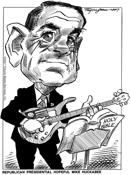 Editorial Cartoon by Taylor Jones, Tribune Media Services on GOP Campaign News