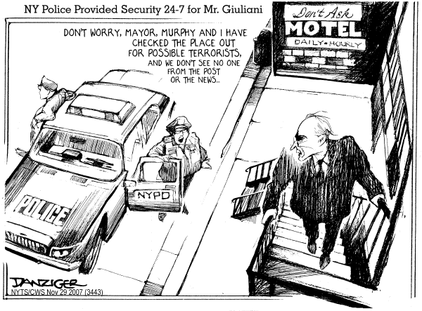 Editorial Cartoon by Jeff Danziger, CWS/CartoonArts Intl. on GOP Campaign News