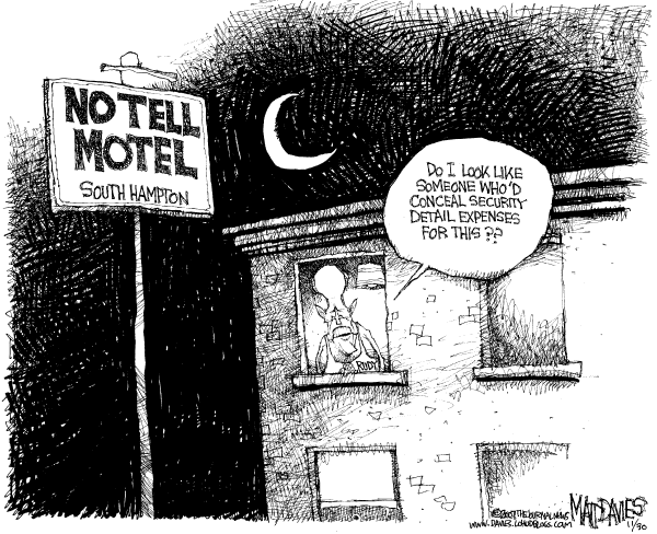 Editorial Cartoon by Matt Davies, Journal News on GOP Campaign News