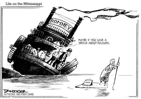 Editorial Cartoon by Jeff Danziger, CWS/CartoonArts Intl. on GOP Campaign News