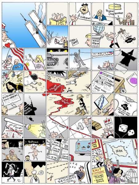 Editorial Cartoon by Joel Pett, Lexington Herald-Leader, CWS/CartoonArts Intl. on In Other News