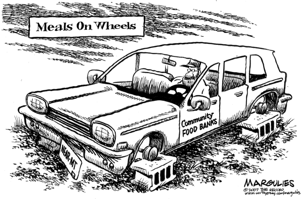 Editorial Cartoon by Jimmy Margulies, The Record, New Jersey on In Other News