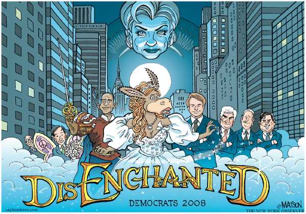 Editorial Cartoon by RJ Matson, Cagle Cartoons on Democrat Campaign News