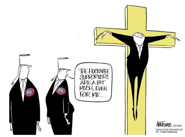 Editorial Cartoon by Ann Telnaes, CWS/CartoonArts Intl. on GOP Campaign News