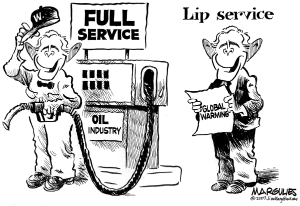 Editorial Cartoon by Jimmy Margulies, The Record, New Jersey on Global Warming to Be Addressed