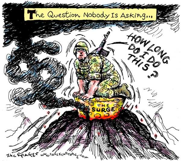 Editorial Cartoon by Sandy Huffaker, Cagle Cartoons on In Other News