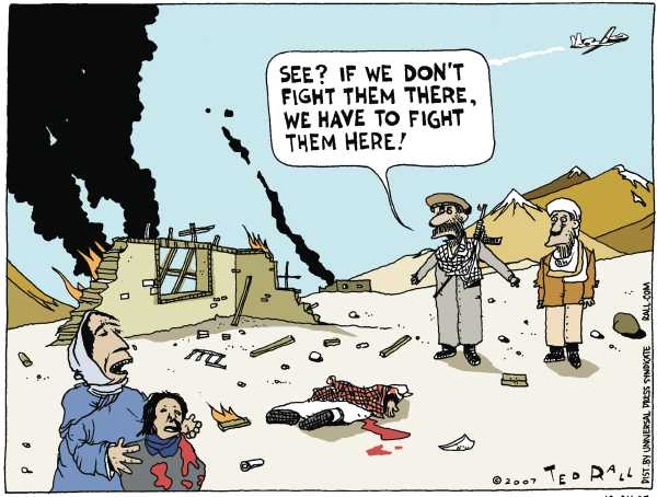 Editorial Cartoon by Ted Rall on In Other News