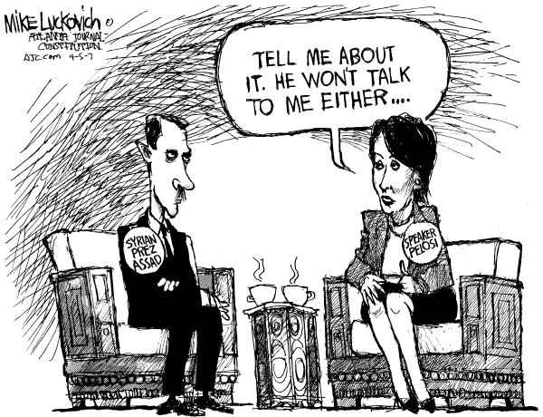 Editorial Cartoon by Mike Luckovich, Atlanta Journal-Constitution on In Other News