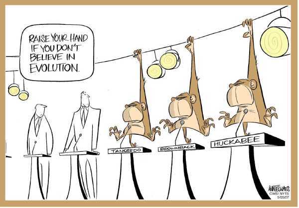 Editorial Cartoon by Ann Telnaes, CWS/CartoonArts Intl. on GOP Hopefuls Debate