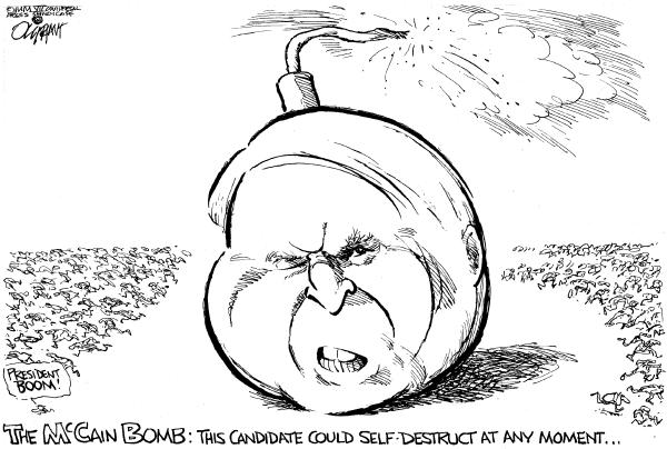 Editorial Cartoon by Pat Oliphant, Universal Press Syndicate on GOP Hopefuls Debate