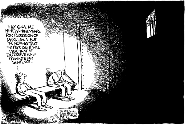 Editorial Cartoon by Pat Oliphant, Universal Press Syndicate on In Other News
