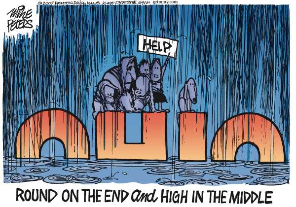 Editorial Cartoon by Mike Peters, Dayton Daily News on In Other News