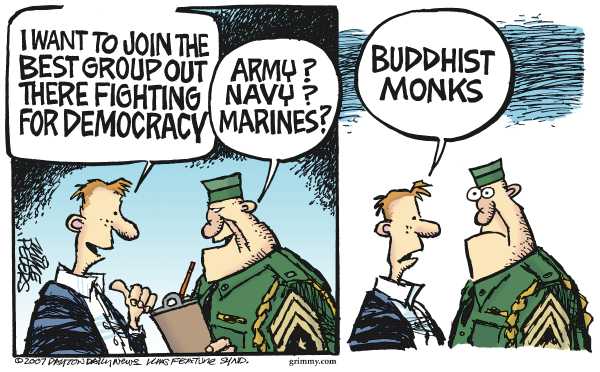 Editorial Cartoon by Mike Peters, Dayton Daily News on In Other News