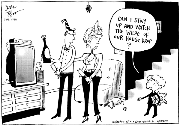 Editorial Cartoon by Joel Pett, Lexington Herald-Leader, CWS/CartoonArts Intl. on Americans Celebrate the Holidays