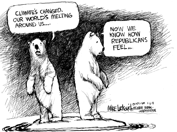 Editorial Cartoon by Mike Luckovich, Atlanta Journal-Constitution on In Other News