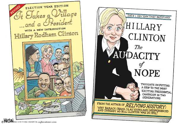 Editorial Cartoon by RJ Matson, Cagle Cartoons on Democratic Campaign News