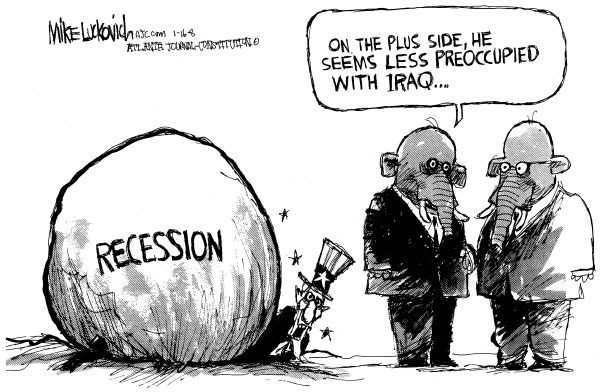 Editorial Cartoon by Mike Luckovich, Atlanta Journal-Constitution on Republican Campaign News