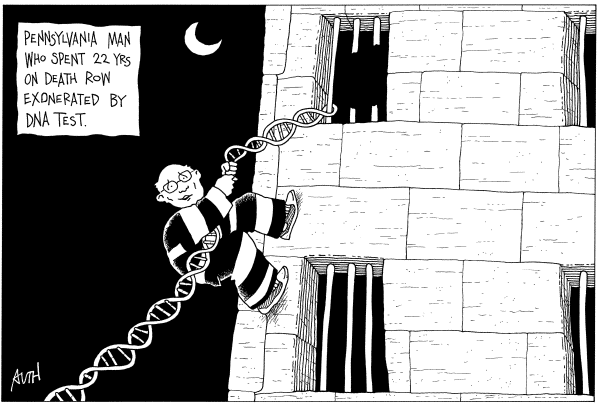 Editorial Cartoon by Tony Auth, Philadelphia Inquirer on In Other News