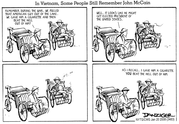 Editorial Cartoon by   on Republican Campaign News