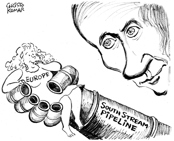 Editorial Cartoon by Christo Komarnitski, Sega, Sofia, Bulgaria on In Other News