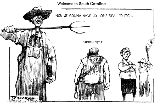 Editorial Cartoon by Jeff Danziger, CWS/CartoonArts Intl. on Still More Campaign News