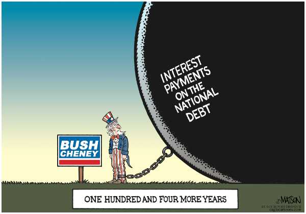 Editorial Cartoon by RJ Matson, Cagle Cartoons on Recession Hits US