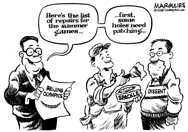 Editorial Cartoon by Jimmy Margulies, The Record, New Jersey on In Other News