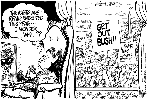 Editorial Cartoon by Mike Lane, Cagle Cartoons on Campaign News