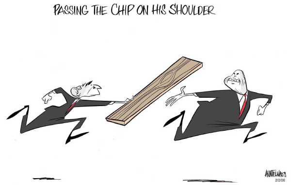 Editorial Cartoon by Ann Telnaes, CWS/CartoonArts Intl. on Campaign News
