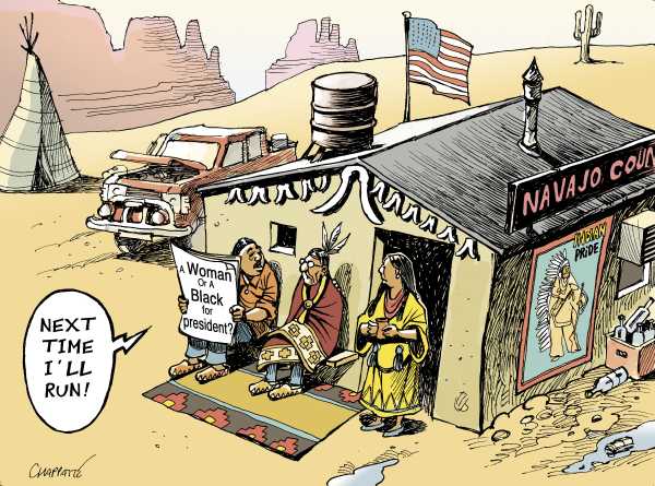 Editorial Cartoon by Patrick Chappatte, International Herald Tribune on In Other News