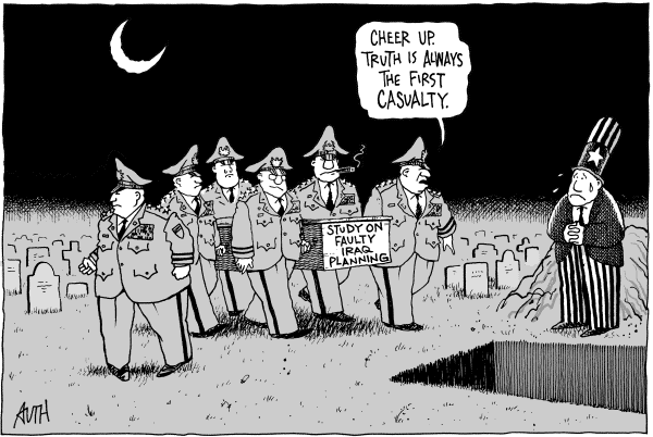 Editorial Cartoon by Tony Auth, Philadelphia Inquirer on War on Terror Heating Up