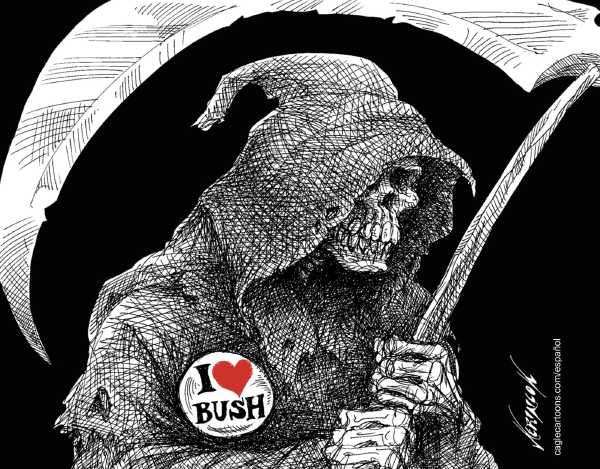 Editorial Cartoon by Antonio Neri Licón, Mexico on War on Terror Heating Up