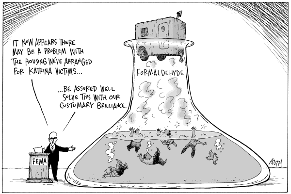 Editorial Cartoon by Tony Auth, Philadelphia Inquirer on Congress OKs Illegal Spying