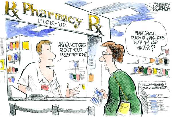 Editorial Cartoon by Jeff Koterba, Omaha World-Herald on In Other News
