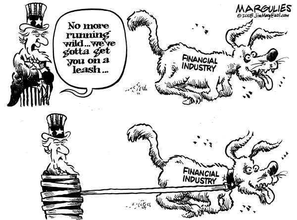 Editorial Cartoon by Jimmy Margulies, The Record, New Jersey on Recession Not Yet Here, Experts Say