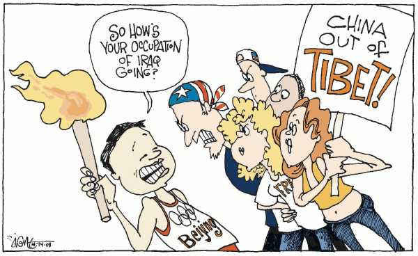 Editorial Cartoon by Signe Wilkinson, Philadelphia Daily News on In Other News