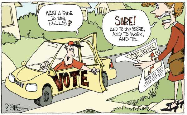 Editorial Cartoon by Signe Wilkinson, Philadelphia Daily News on Clinton Hangs On
